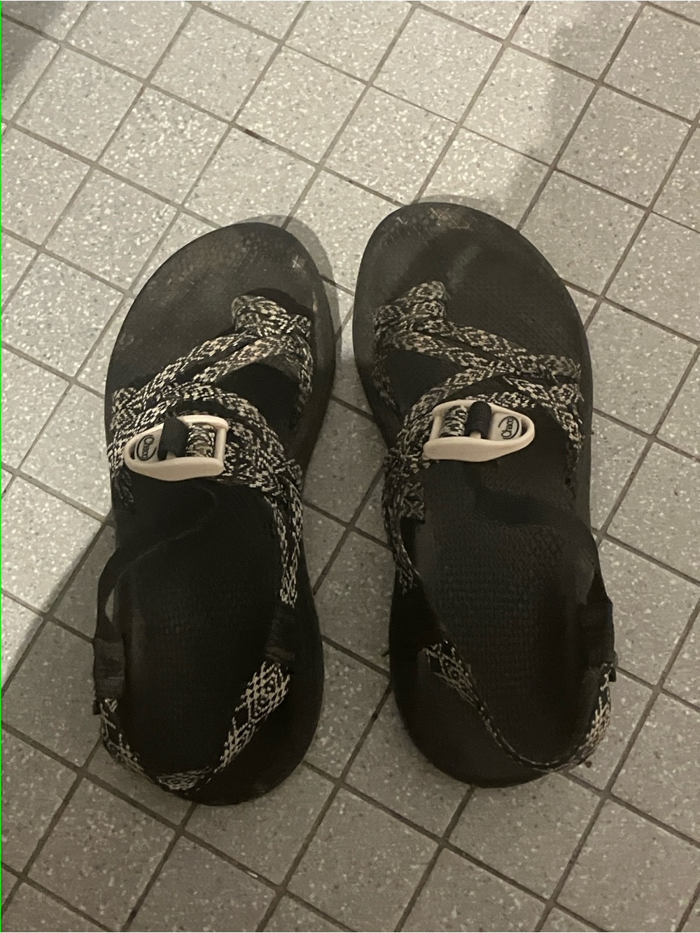 Women's Chaco Sandals with Patterned Straps
